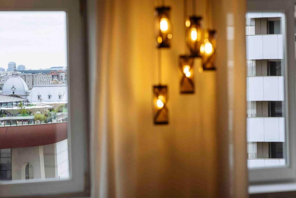 ブカレストStunning Views 2Br Intercontinental Flatアパートメント エクステリア 写真